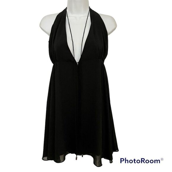Haute Hippie Dresses & Skirts - Haute Hippie wrap Mini Halter Dress